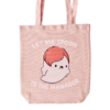 Totebag - Let me spook to the manager (diverse kleuren) | Yuki the Ghost