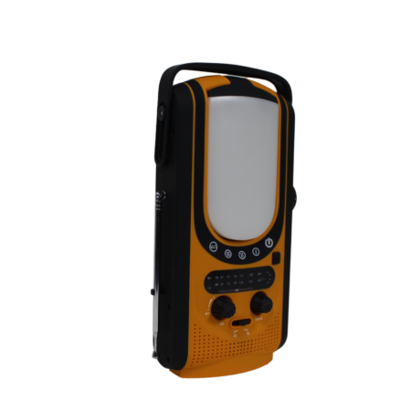 Totle Noodradio Ace - 6000 mAh - AM/FM - Zaklamp En Leeslamp - Meerdere Manieren Oplaadbaar - SOS functieslampeslamp | Totle