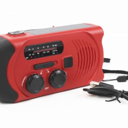 Totle Noodradio Essential Plus - 2000 mAh - Zonnepaneel - Opwindbaar | Totle
