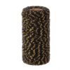 Touw katoen op klos 100m zwart/goud | HBX natural living