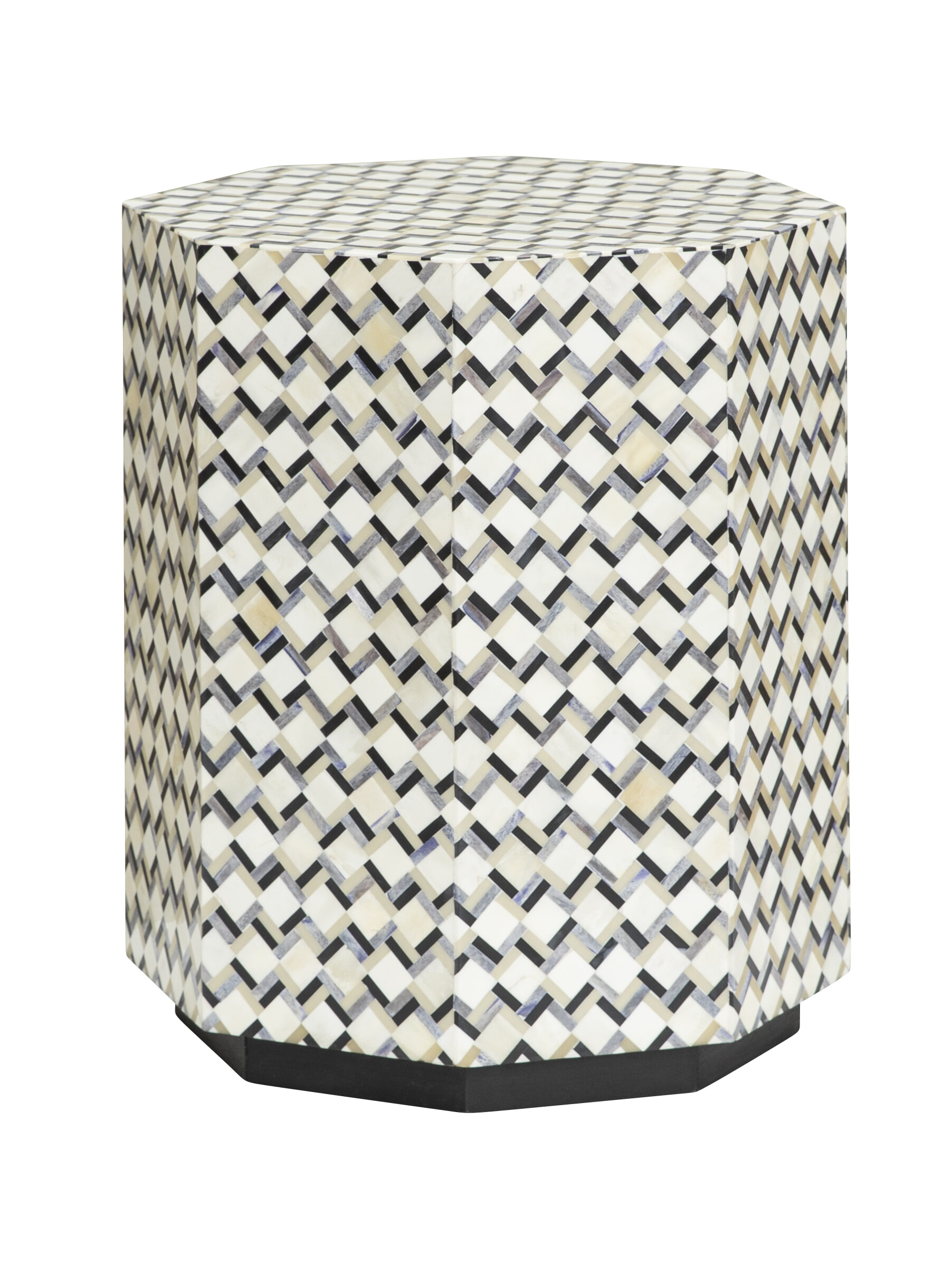 Tower Living Bijzettafel Brendola Bone inlay