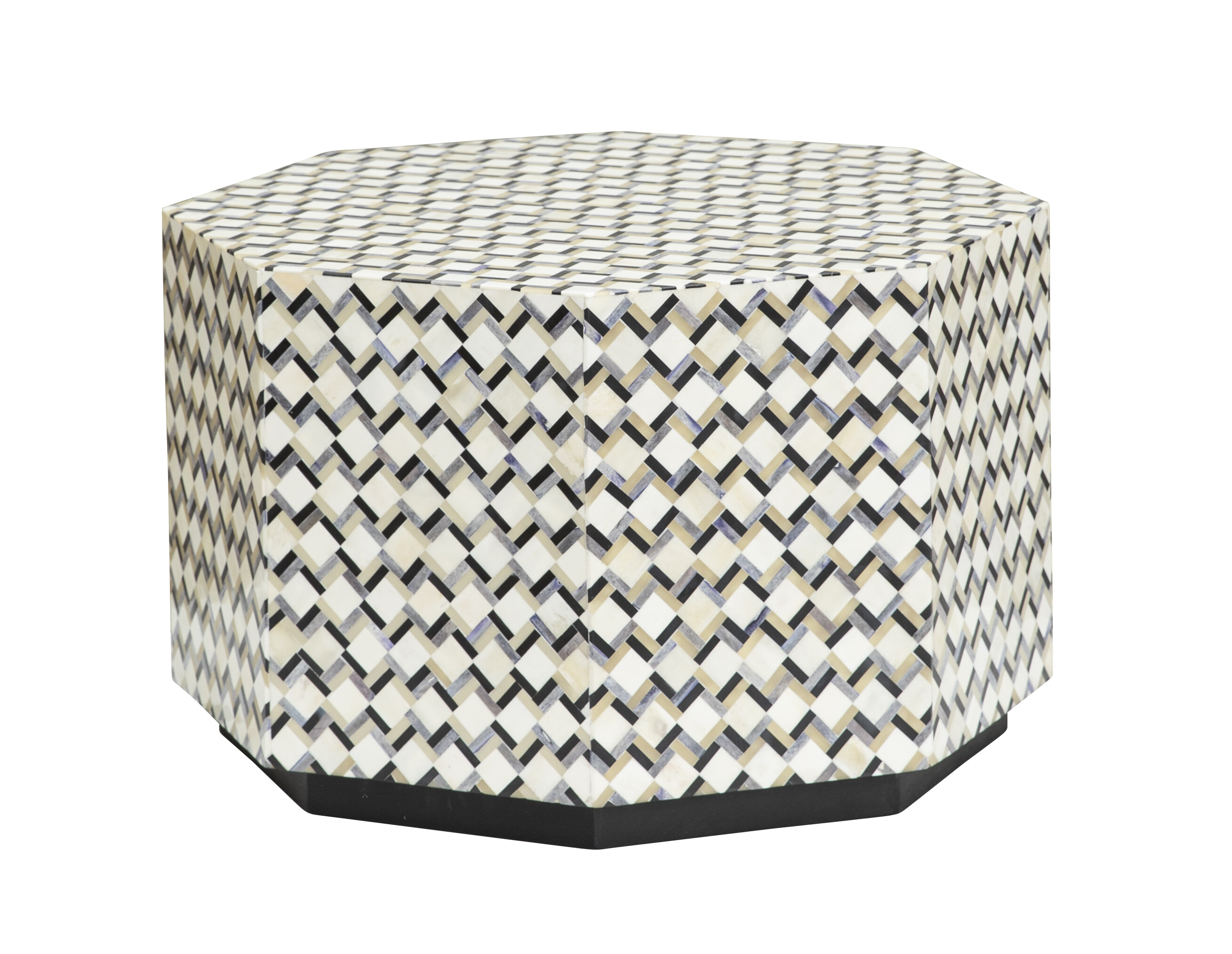 Tower Living Bijzettafel Brendola Bone inlay