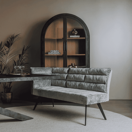 Tower Living Eetkamerbank Rosora Hoek Links