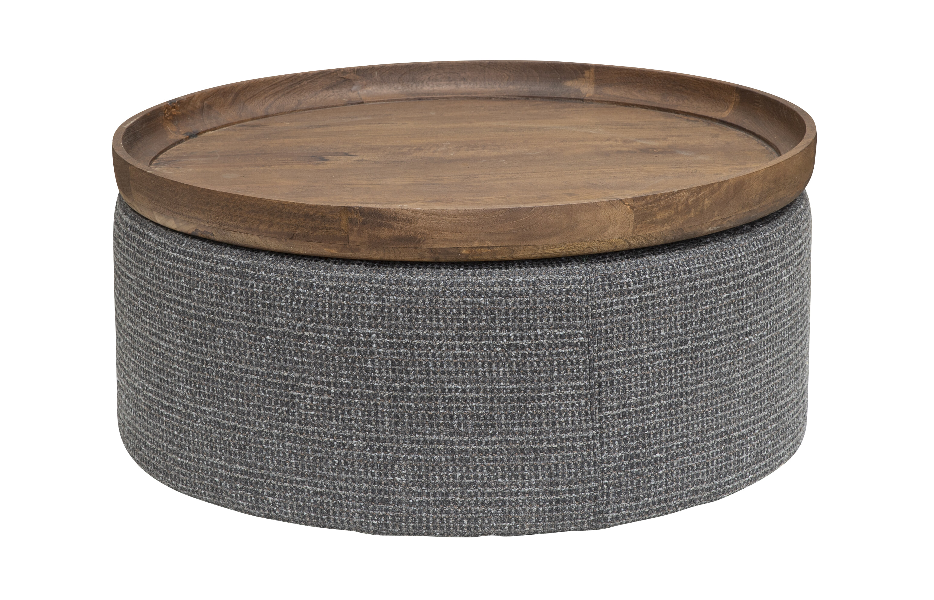 Tower Living Ronde Salontafel Ossana Mangohout en stof