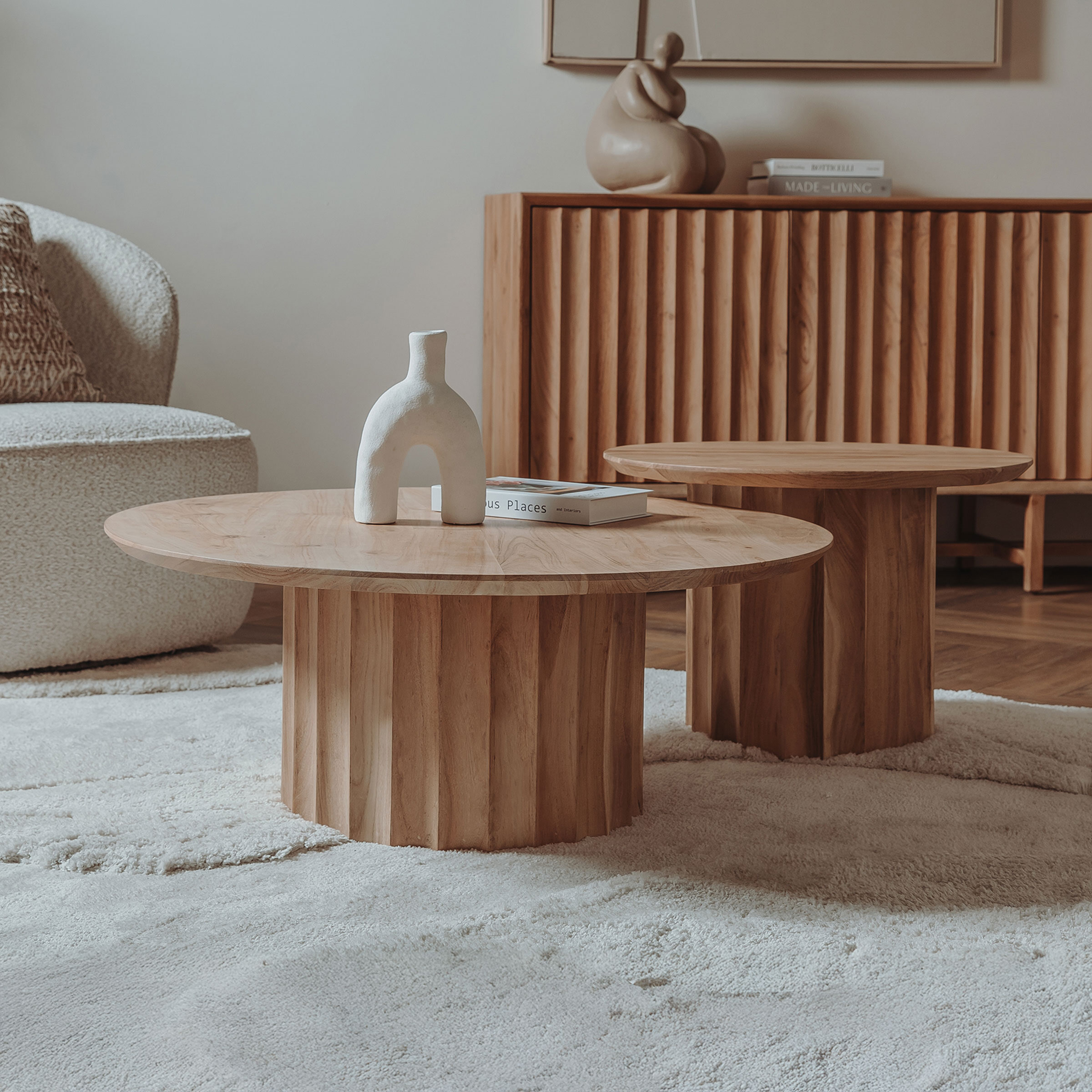 Tower Living Salontafel Crotone Acaciahout