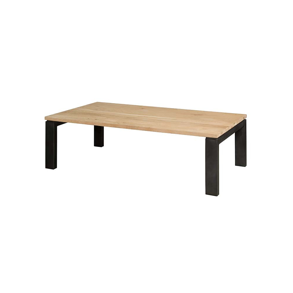 Tower Living Salontafel Lido Eiken en metaal