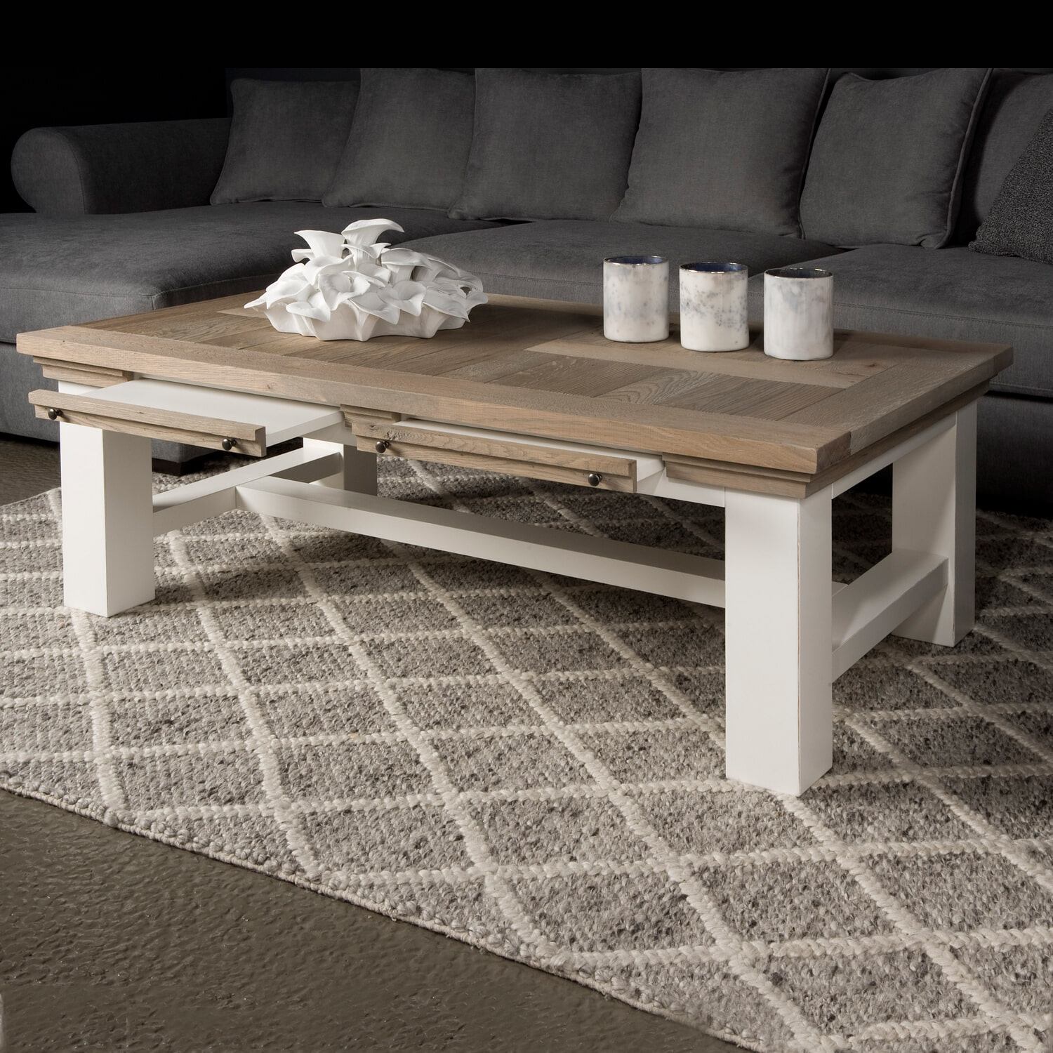 Tower Living Salontafel Parma - wit | Tower Living