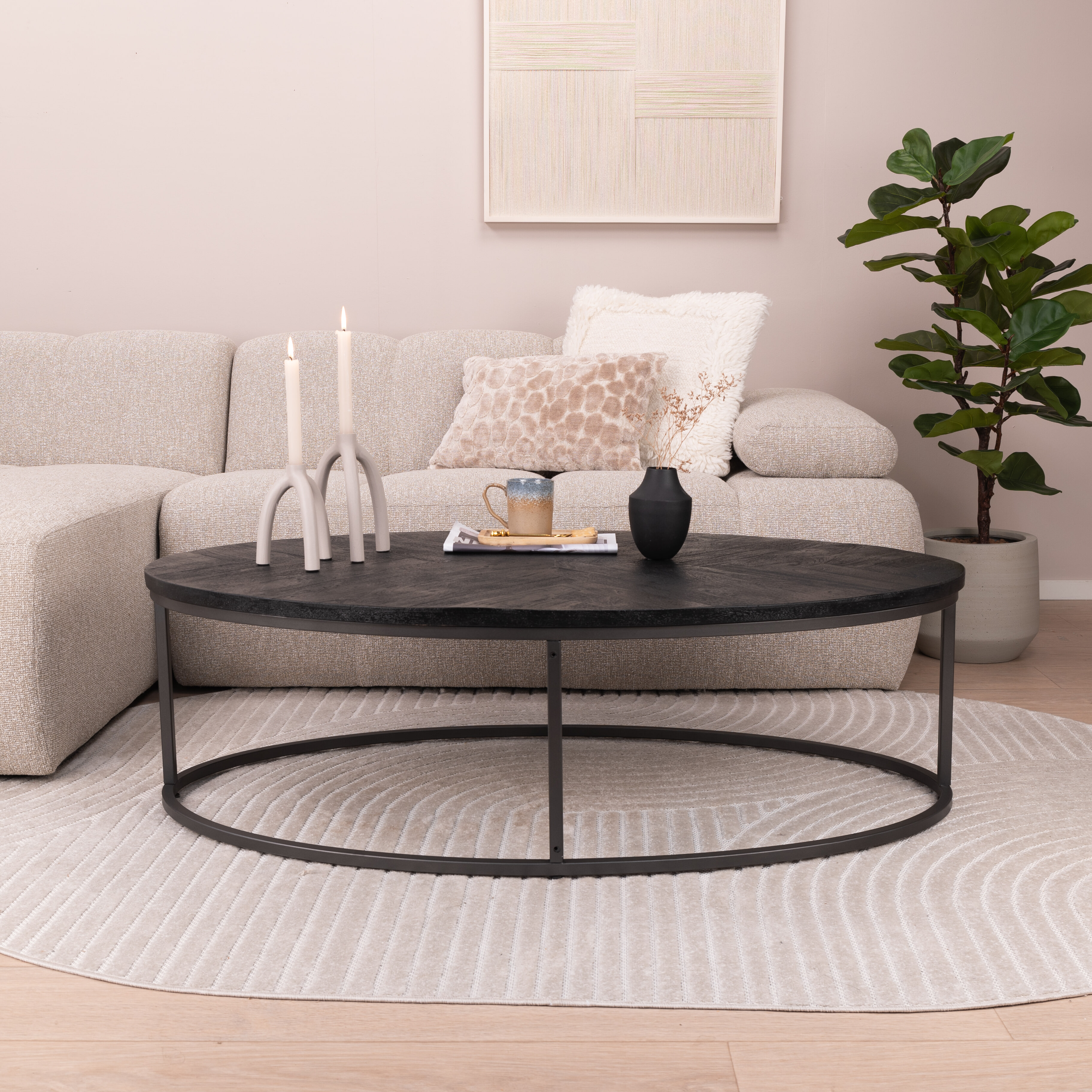 Tower Living Salontafel Viola Ovaal
