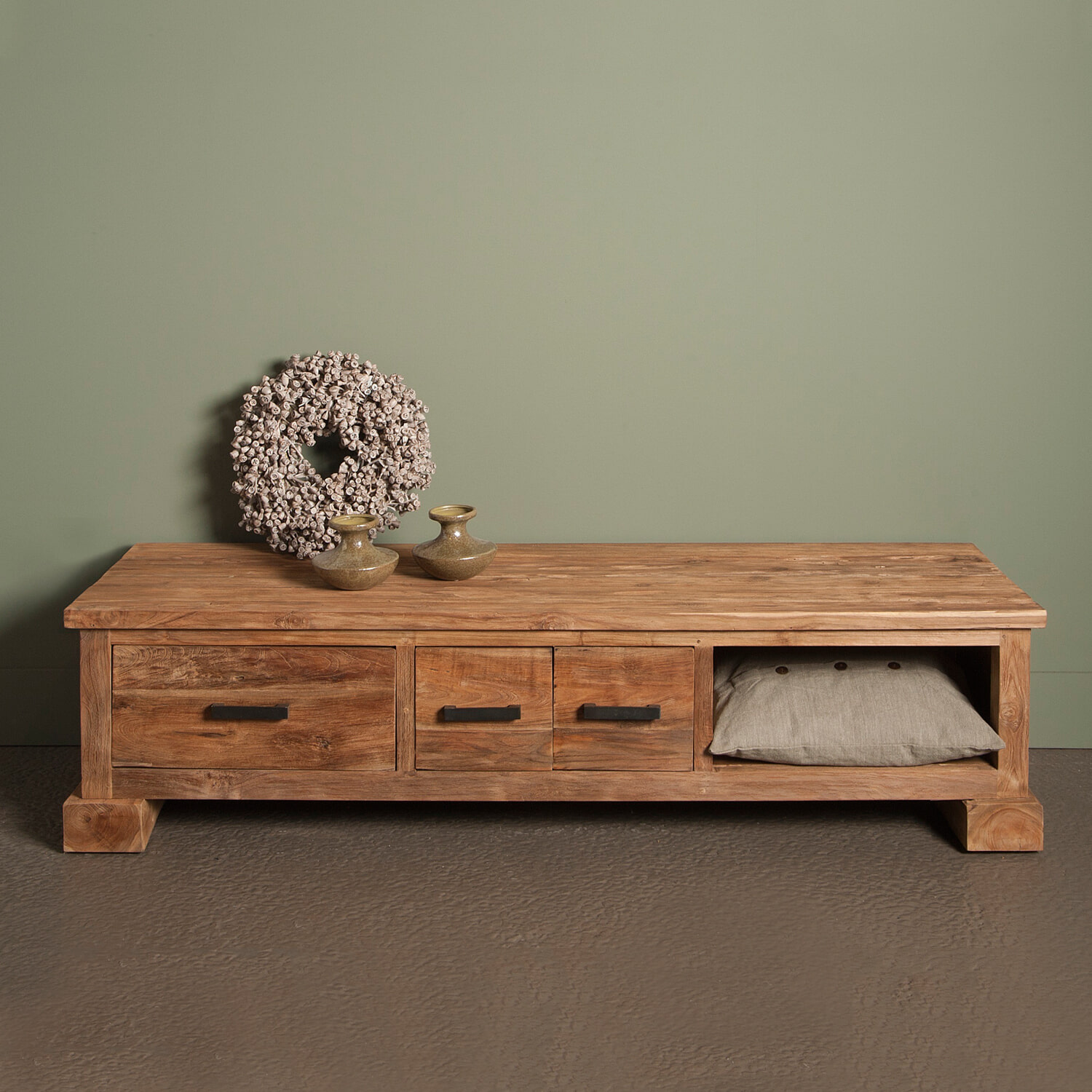 Tower Living TV-meubel Lorenzo met 3 laden - Hout | Tower Living