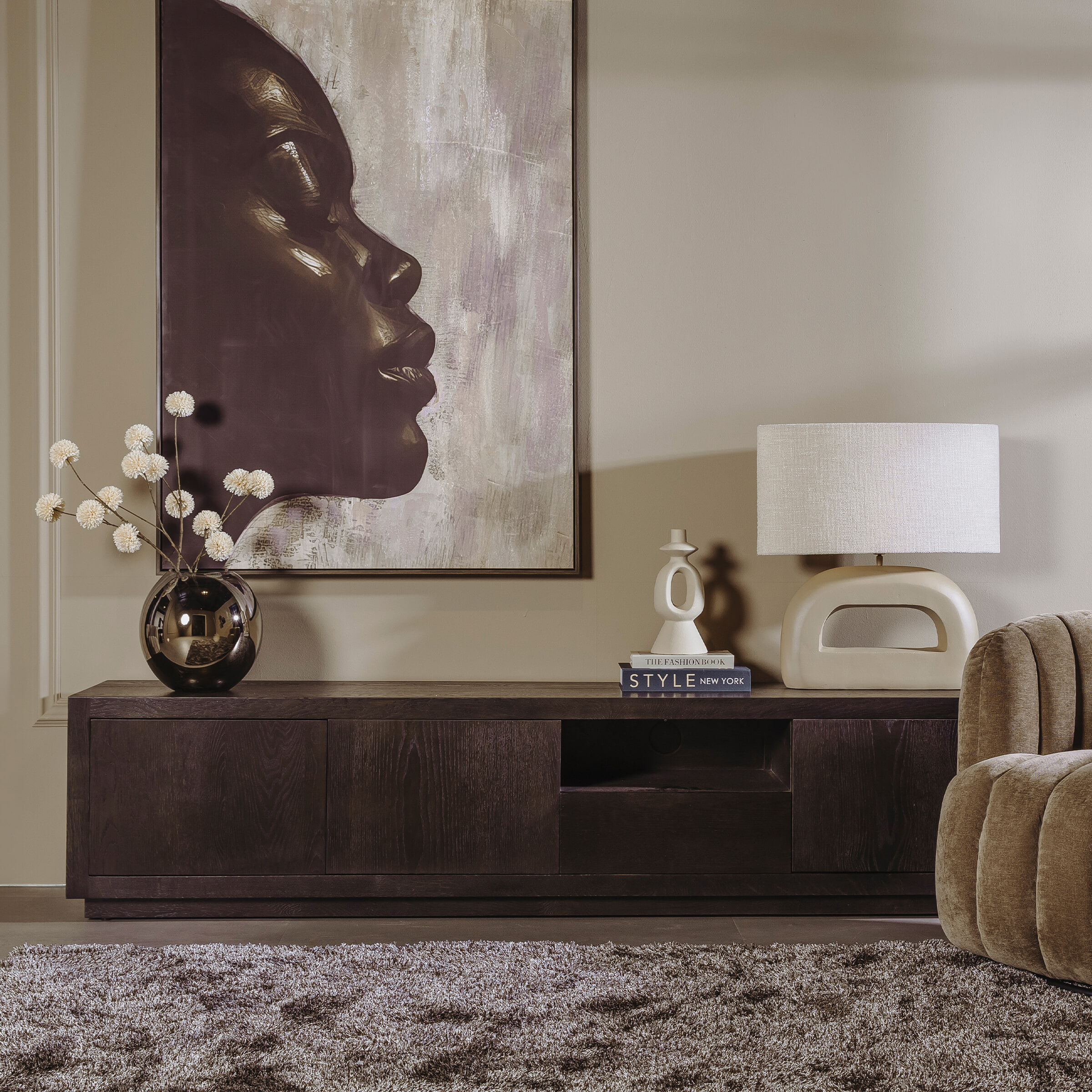 Tower Living TV-meubel Mincio Eiken