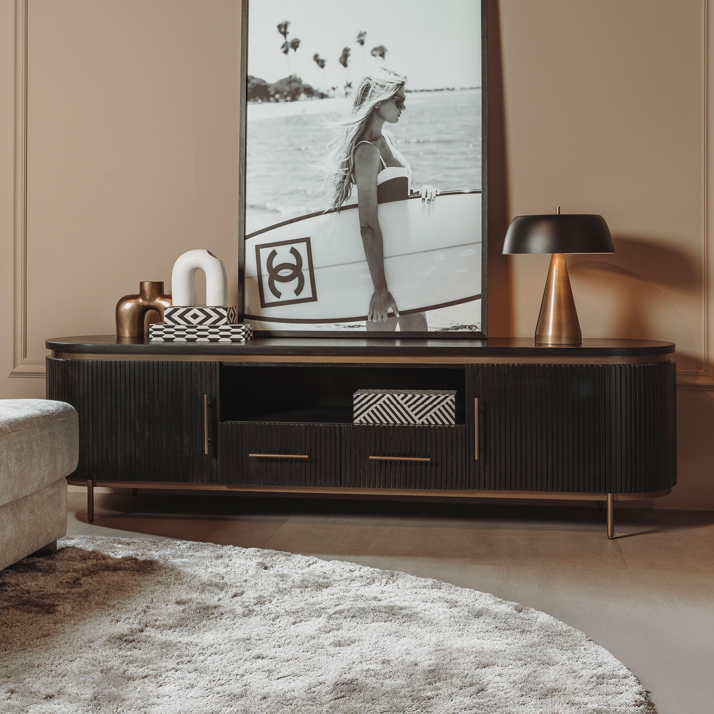 Tower Living TV-meubel Rivello Mangohout