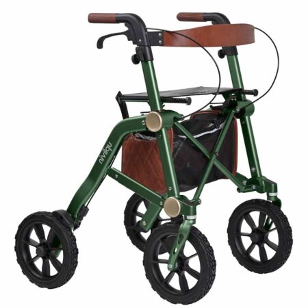Trive All Terrain Rollator met Grote Wielen voor Buiten | Kies uw kleur : Groen | Uplivin | Uplivin