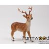 Tuinbeeld Hert 13x7x17 cm | Farmwood Animals