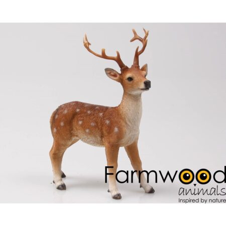 Tuinbeeld Hert 13x7x17 cm | Farmwood Animals