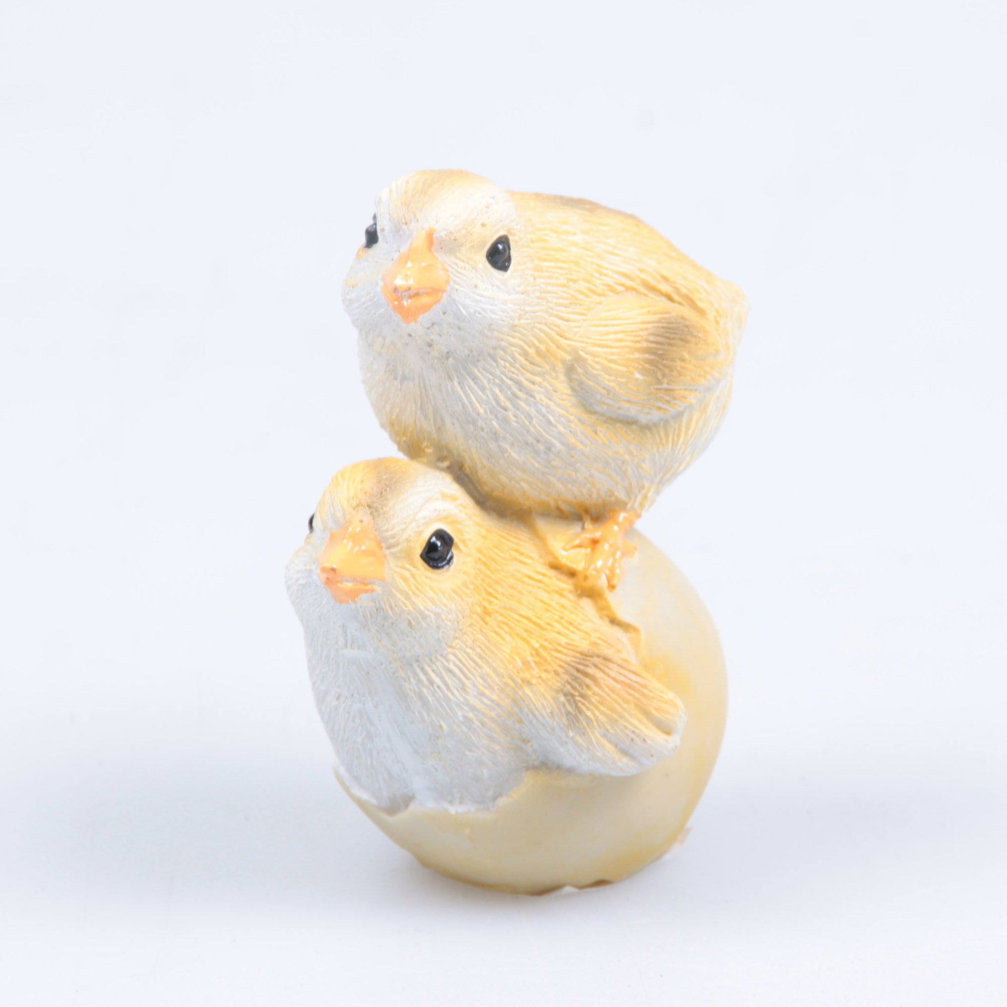 Tuinbeeld Kuikentjes op elkaar 8cm | Farmwood Animals
