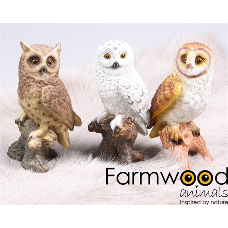 Tuinbeeld Uil 19 cm | Farmwood Animals