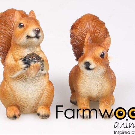 Tuinbeeld eekhoorn 10x5x9cm | Farmwood Animals