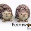 Tuinbeeld egel S 6x4x4cm | Farmwood Animals