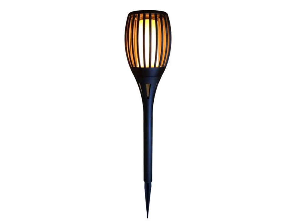Tuinfakkel LED Solar vlam 78cm | Merkloos