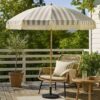 Tuinparasol 200cm Taupe Wit |