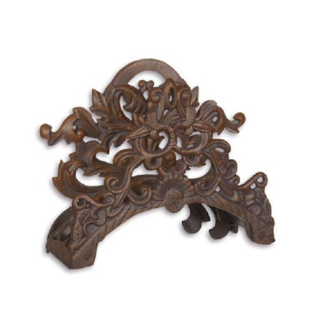 Tuinslanghouder gietijzer bruin | DecoImport