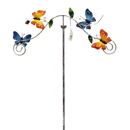 Tuinsteker Vlinder op een stok á 130cm | Artbizniz