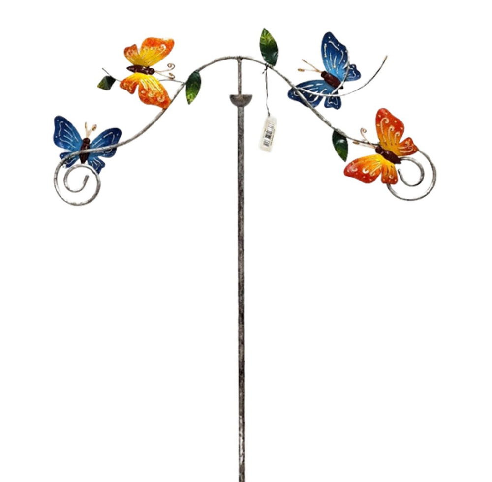 Tuinsteker Vlinder op een stok á 130cm | Artbizniz