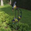 Tuinsteker tuimelaar rokkende vogels | Thermobrass