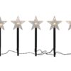 Tuinstekerset 5-delig LED ster + timer | Svenska Living