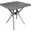 Tuintafel Jasper 80x80cm donker grijs | SenS