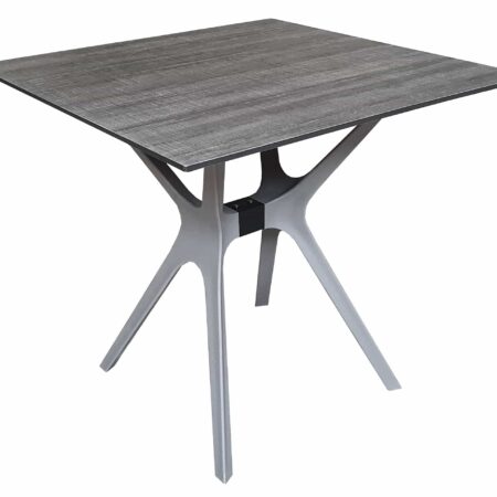 Tuintafel Jasper 80x80cm donker grijs | SenS