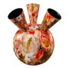 Tulpenvaas bloem oranje/goud 20x29cm | Mansion Atmosphere