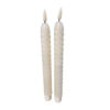 Twisted Diner candle rustic ivory 2.2x24.5cm |