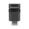 USB 3.2 GEN 1 Adapter (USB 3.0) - USB - C (F) naar USB - C (M) 90° - 5Gbit/s - USB adapter haaks | Goobay