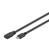 USB 3.2 GEN 1 (USB 3.0) USB-C verlengkabel - USB-C (M) naar USB-C (F) - 5Gbit/s - USB adapter - OTG kabel - 1m | Goobay
