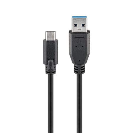 USB 3.2 GEN 1 (USB3.0) Aansluitkabel - USB-C naar USB-A - 5Gbit/s - USB adapter - OTG kabel - 0.15m | Goobay