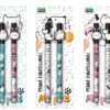 Uitwisbare balpen set - Animals | -