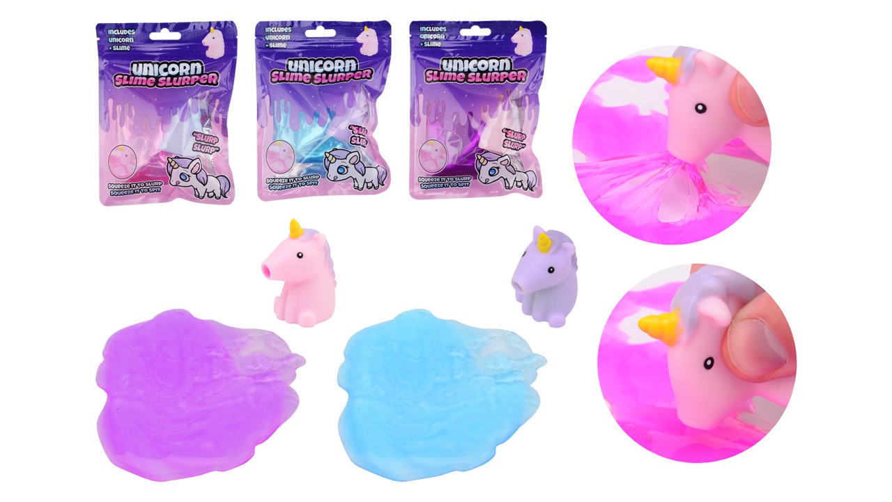 Unicorn slime slurper | Johntoy