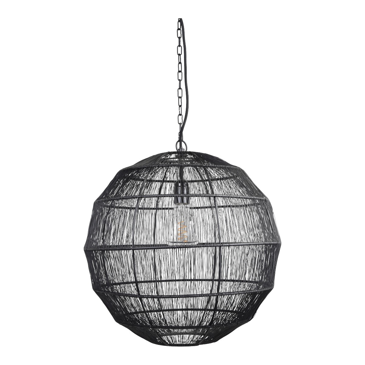 Urban Interiors Hanglamp Vida Ø45cm - Zwart | Urban Interiors
