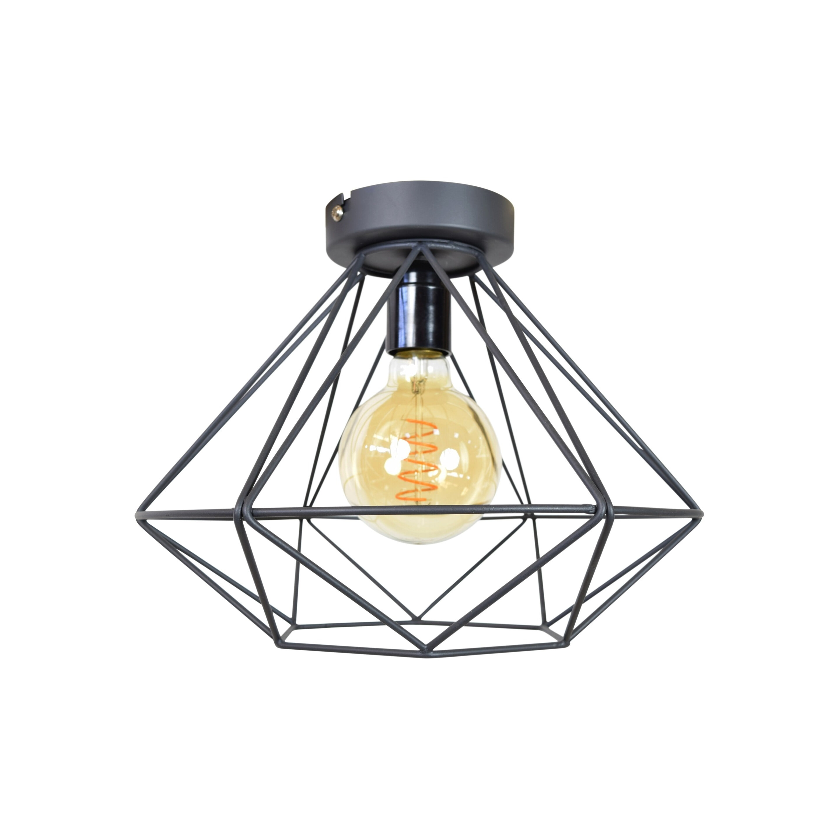 Urban Interiors Plafondlamp Wire Ø33cm - Vintage Black | Urban Interiors