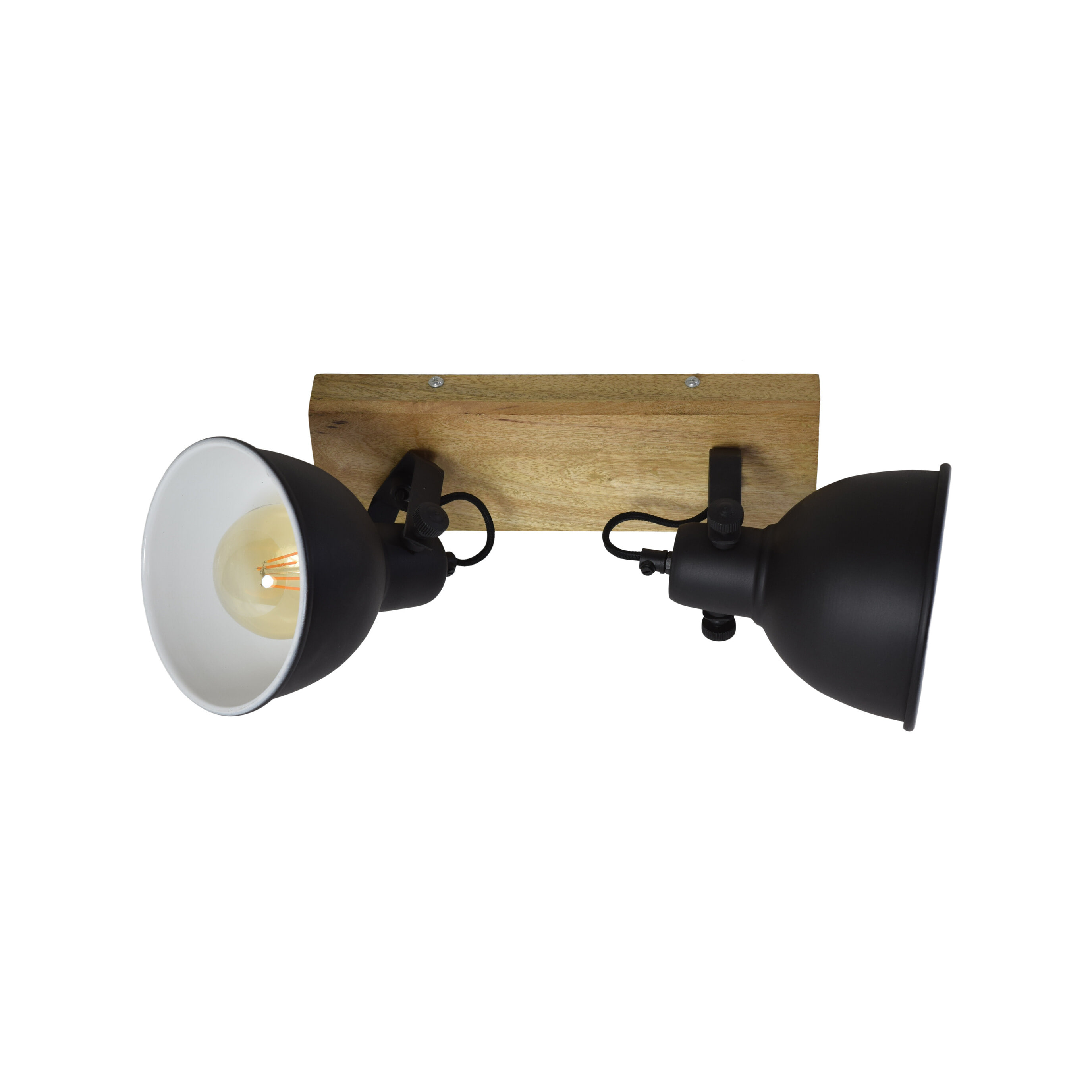 Urban Interiors Plafondspot Woody Double - Vintage Black | Urban Interiors
