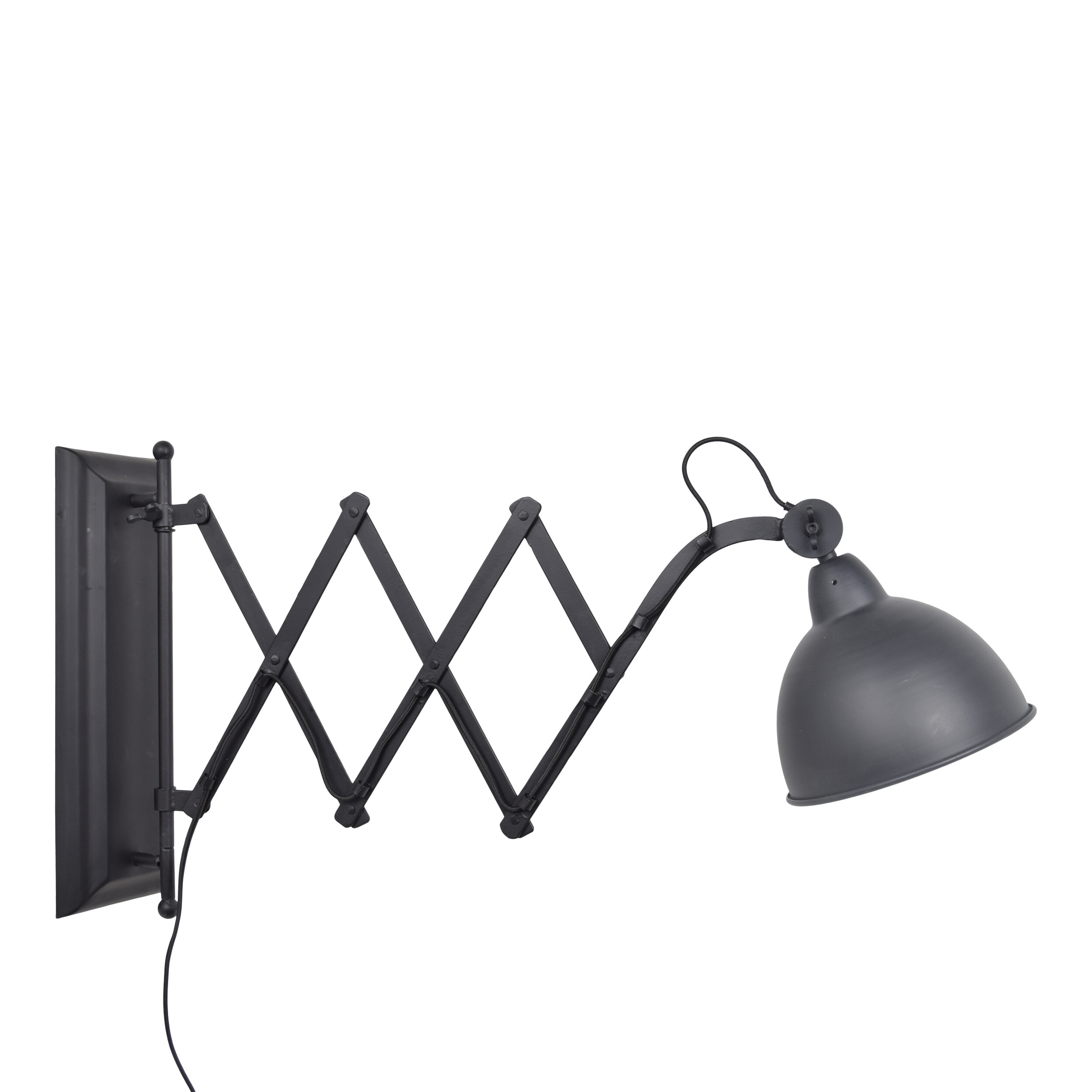 Urban Interiors Wandlamp Harmonica XL Ø20cm - Zwart | Urban Interiors