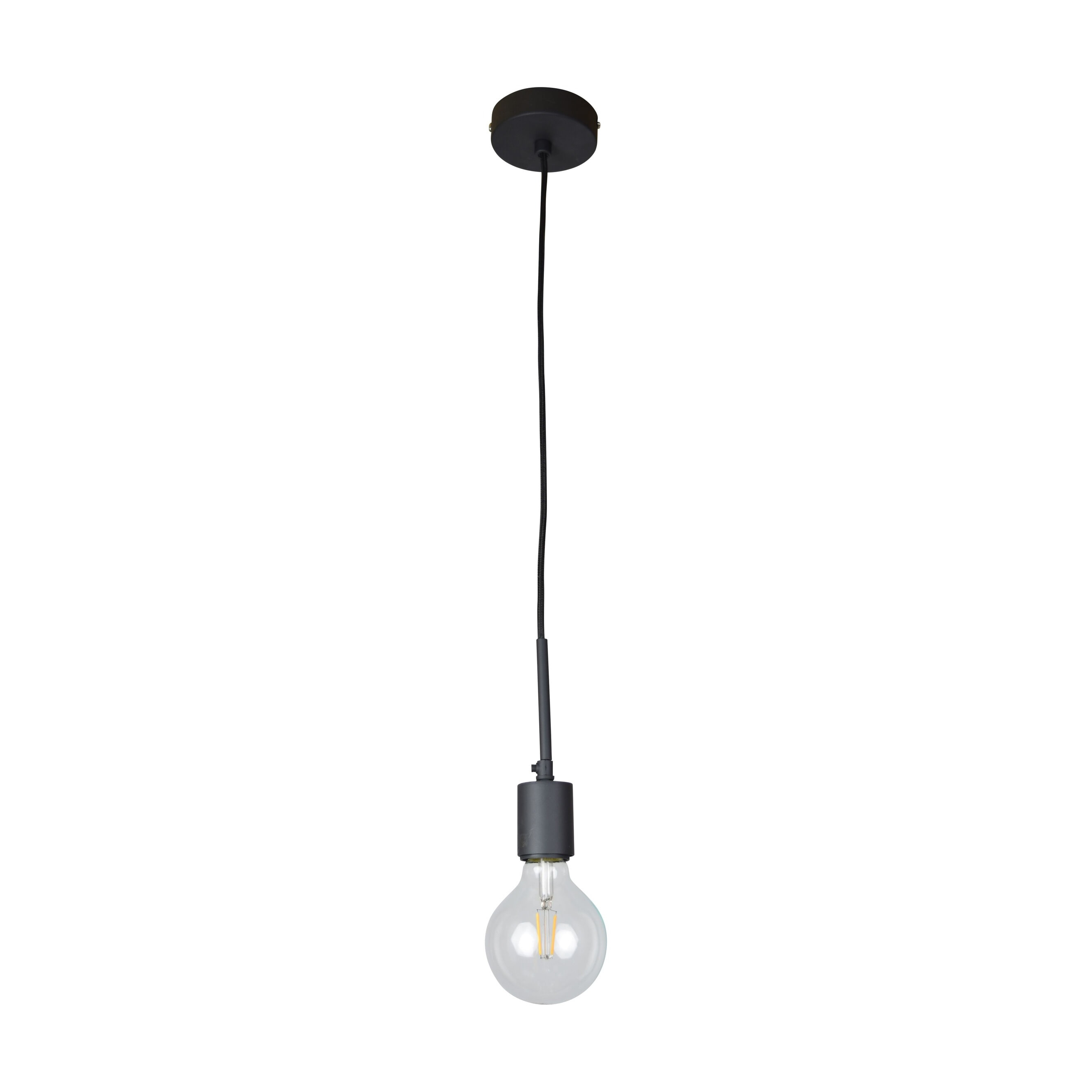 Urban Interiors hanglamp Bulby Strijkijzer - Zwart | Urban Interiors