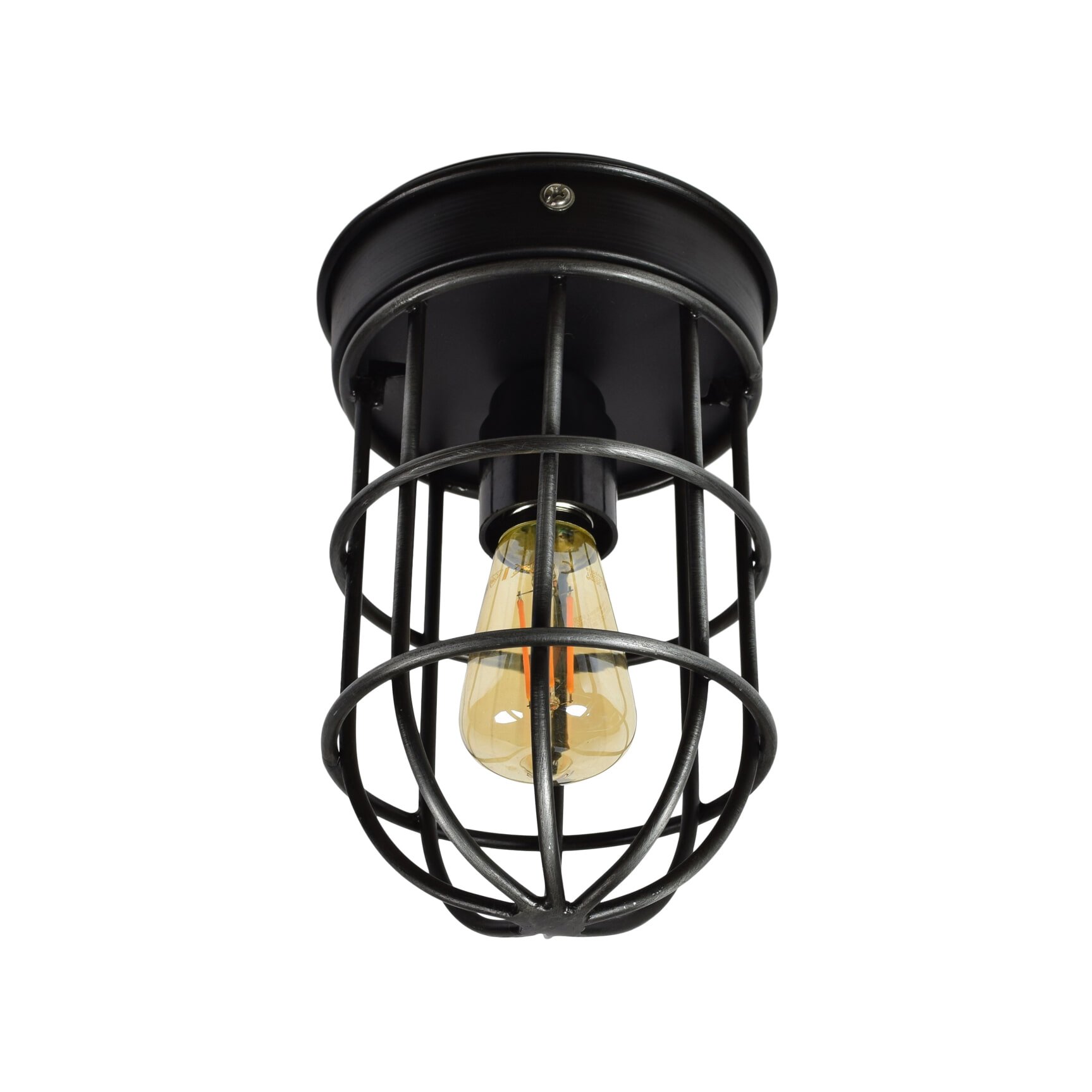 Urban Interiors plafondlamp Barn - Vintage Black | Urban Interiors