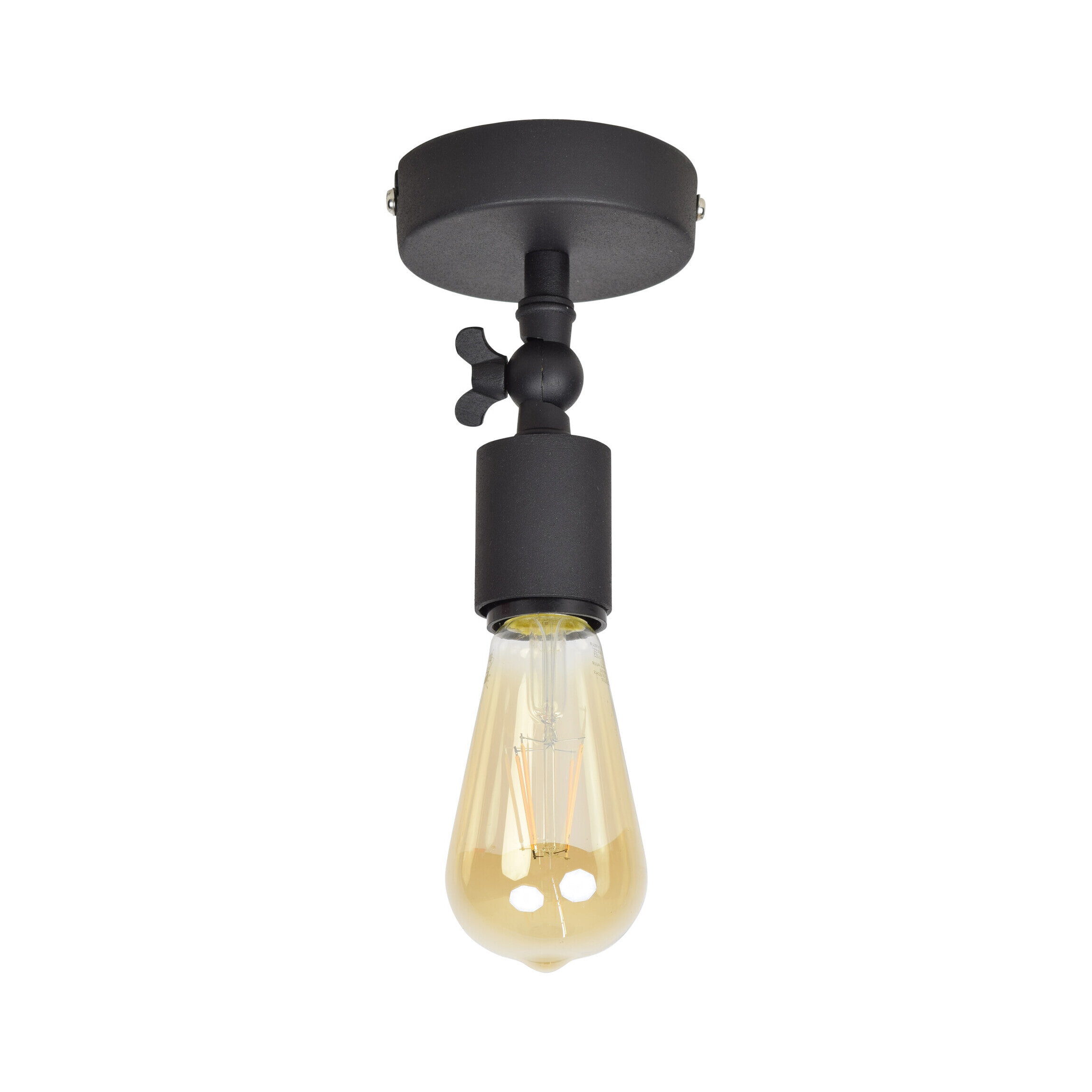 Urban Interiors plafondlamp Bulby - Vintage Black | Urban Interiors
