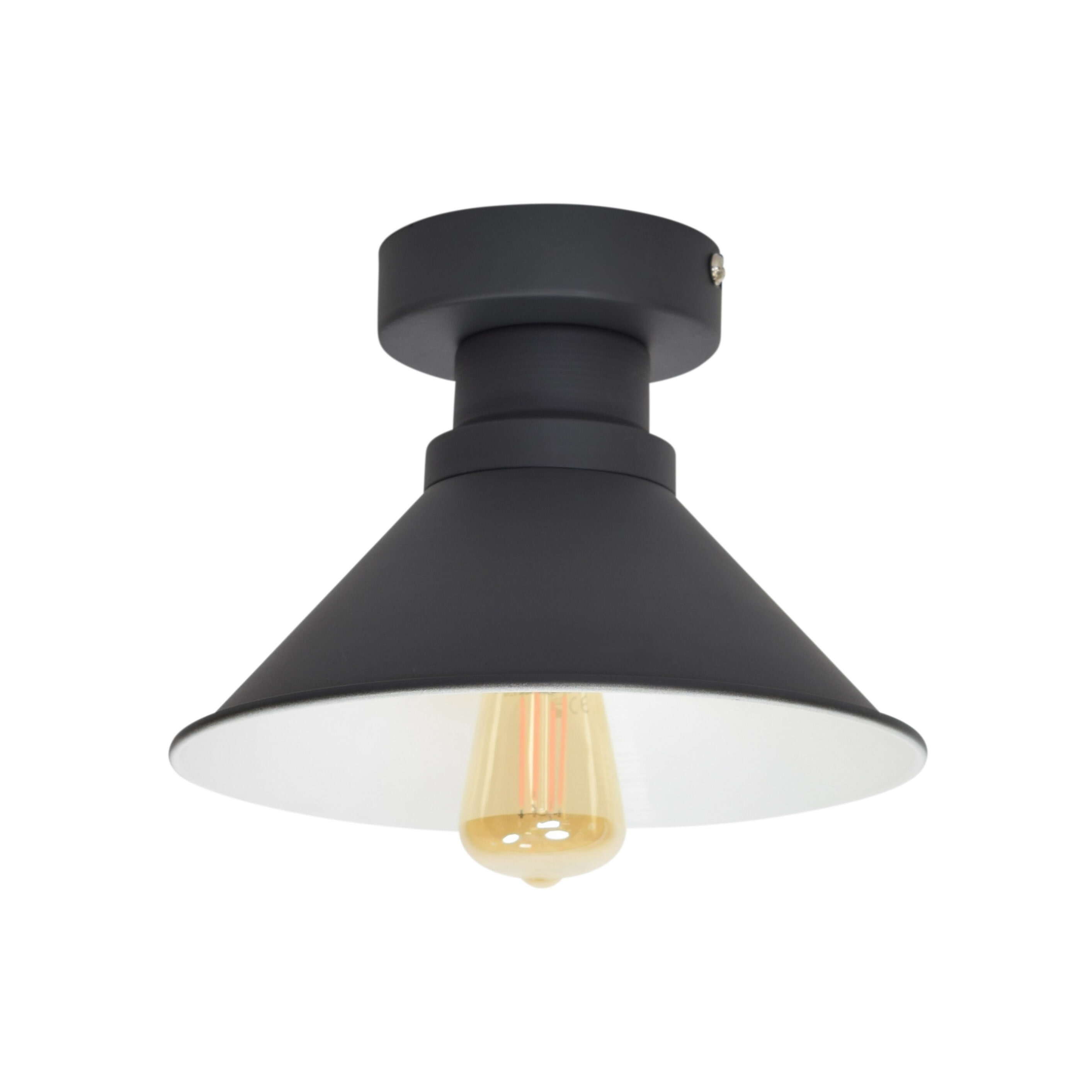 Urban Interiors plafondlamp Dock Ø22cm - Vintage Black | Urban Interiors