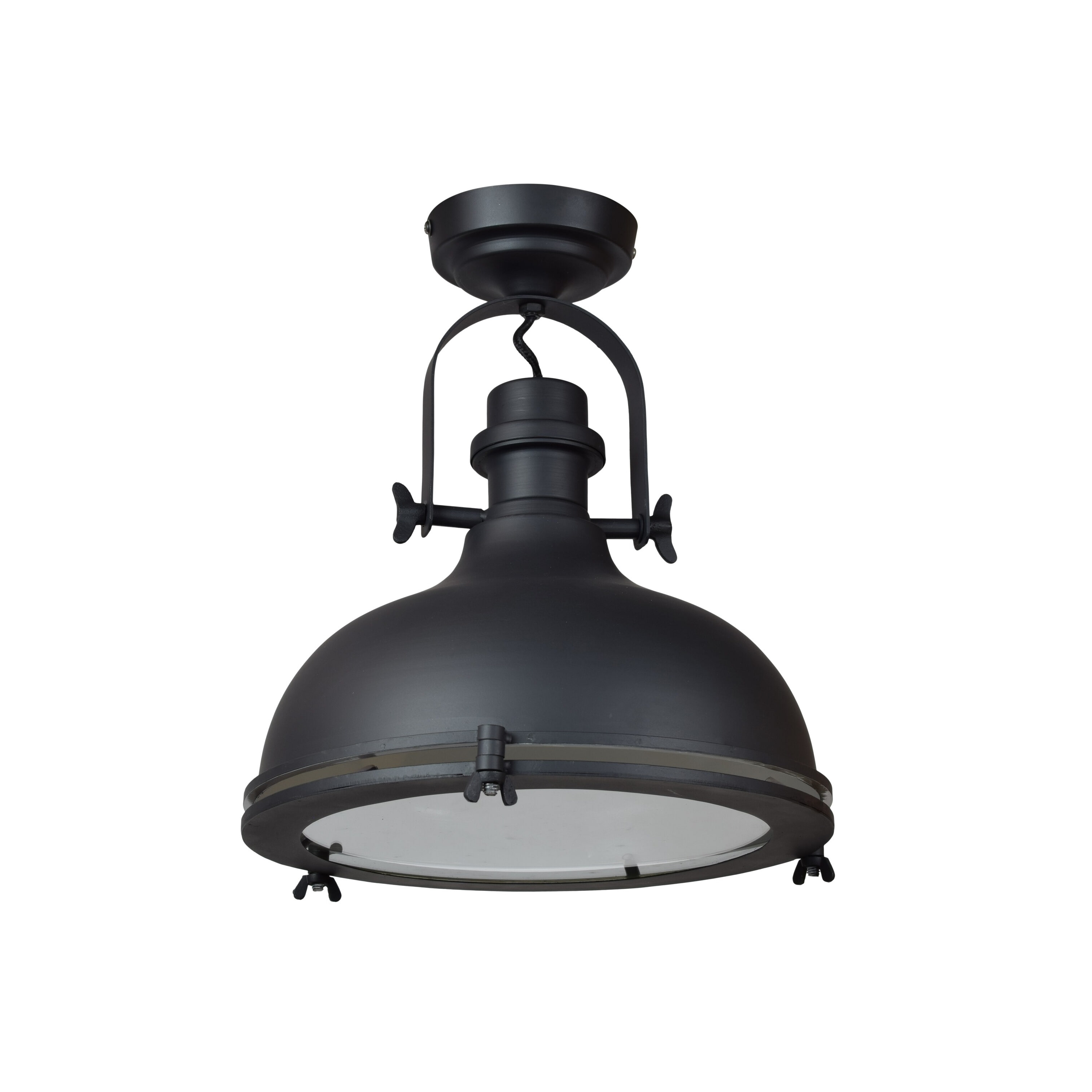 Urban Interiors plafondlamp Harvey Ø32cm. - Mat Zwart | Urban Interiors