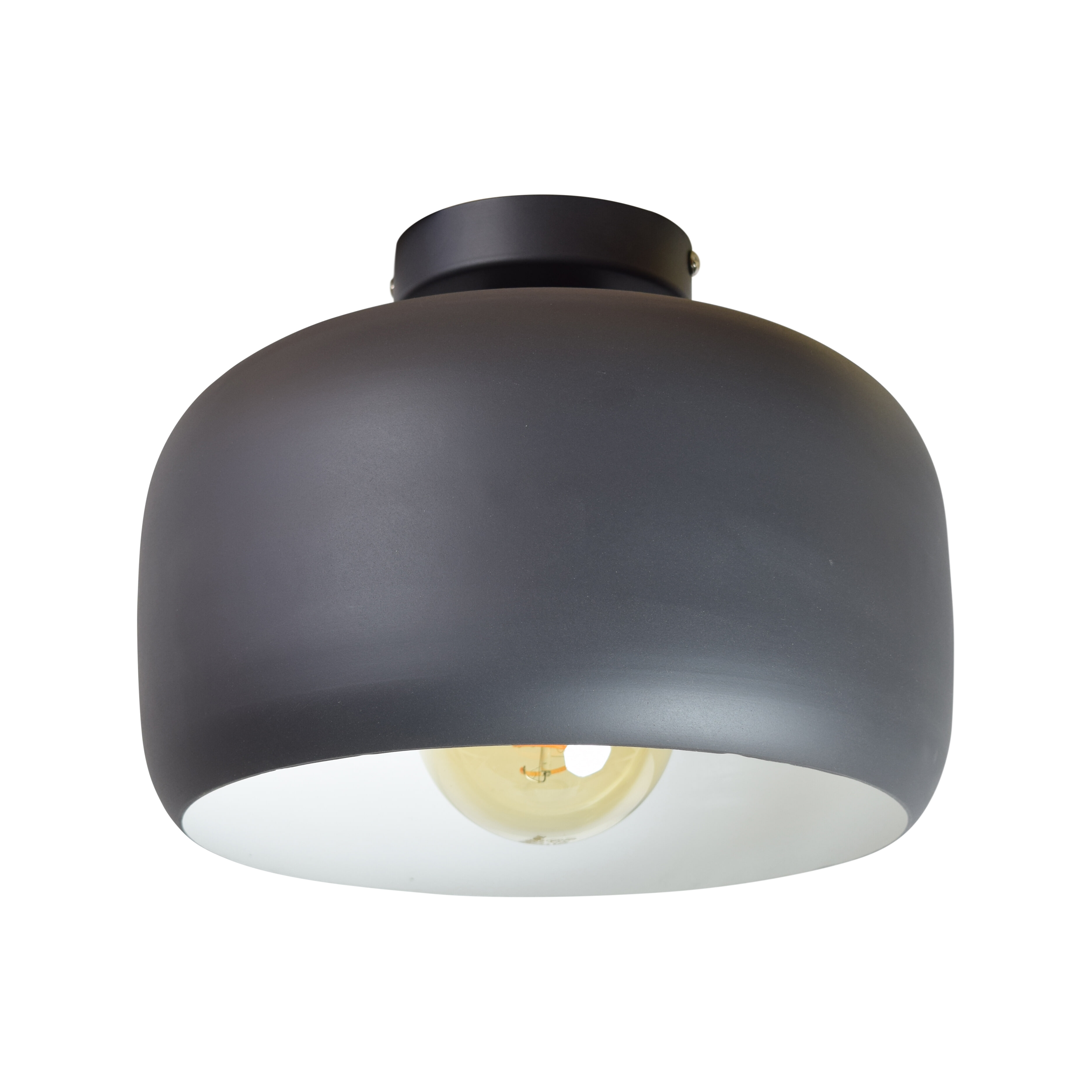 Urban Interiors plafondlamp Ivy Ø30x22 - Vintage Black | Urban Interiors