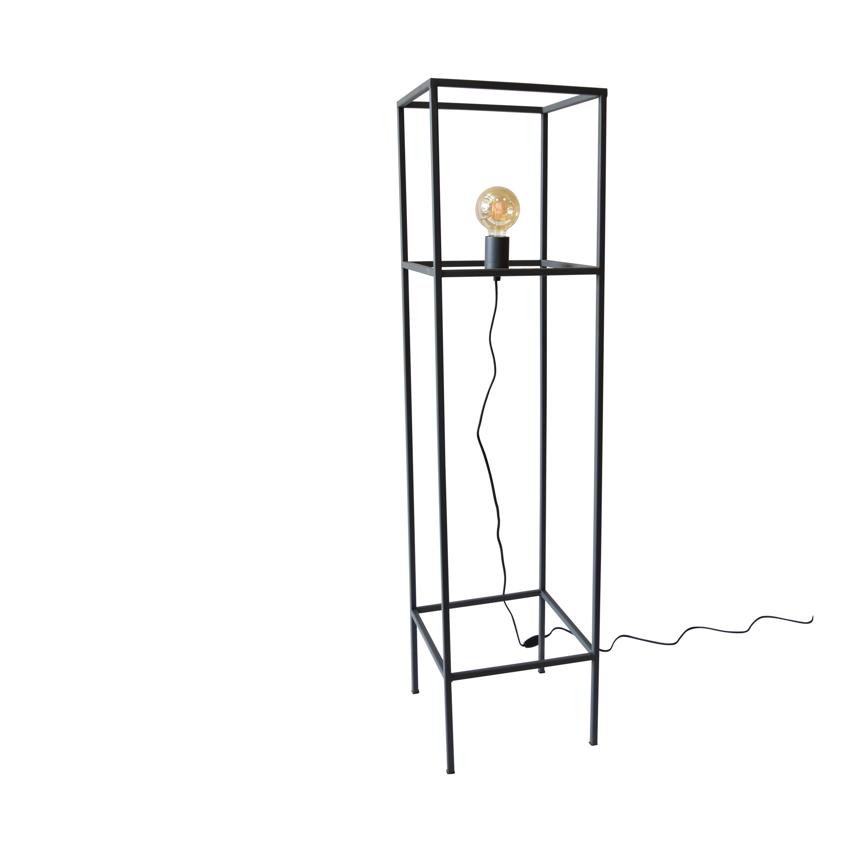 Urban Interiors vloerlamp Frame 120cm - Zwart | Urban Interiors