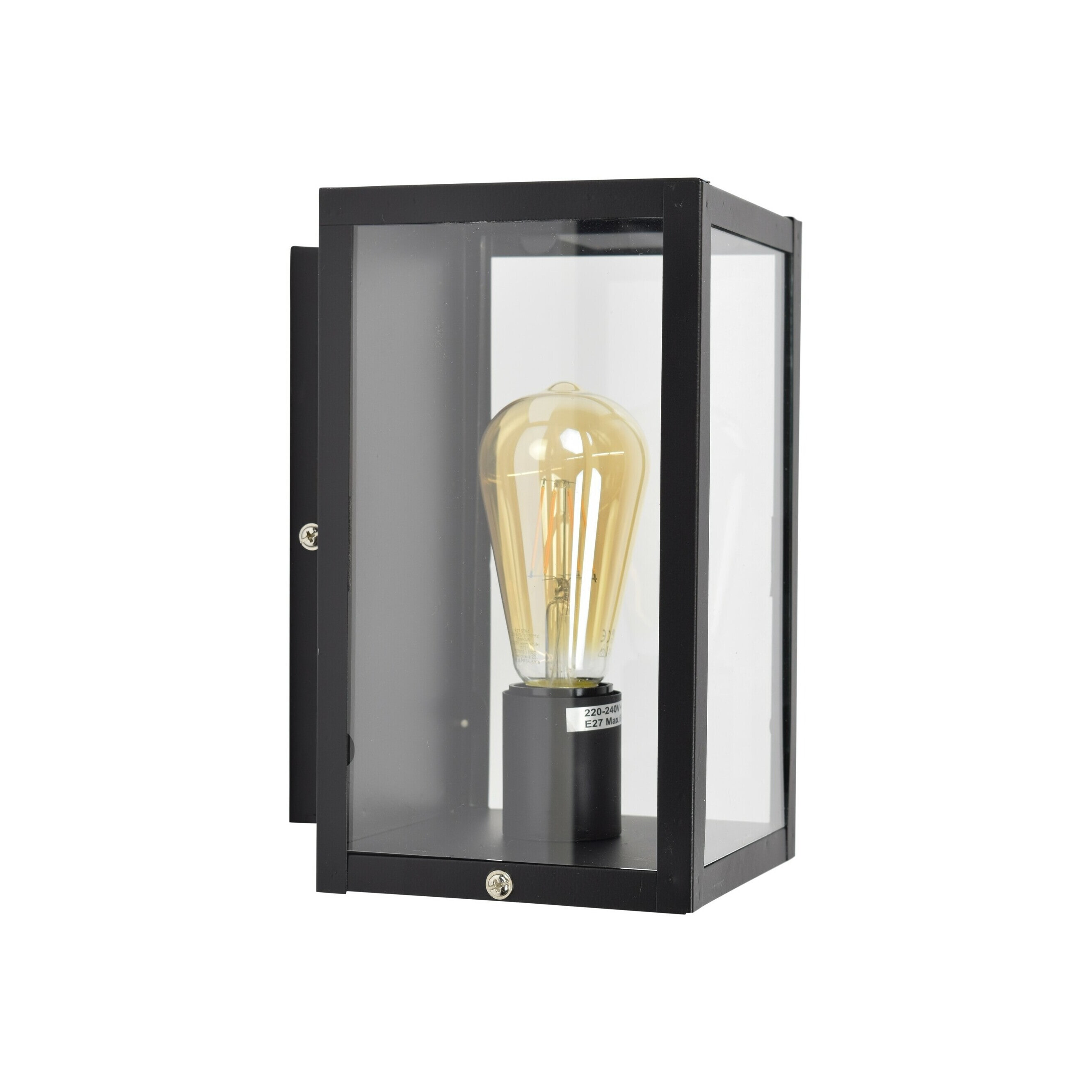 Urban Interiors wandlamp Loft - Vintage Black | Urban Interiors